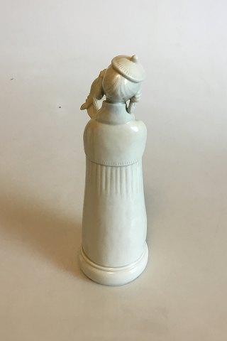 Royal Copenhagen Figur af orientalsk kvinde med håndspejl No 1604 PMN