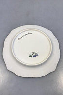 Royal Copenhagen Blue Fish Plate with Gold No 1212/3002.