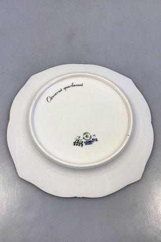 Royal Copenhagen Blue Fish Plate with Gold No 1212/3002.