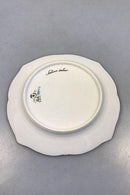 Royal Copenhagen Blue Fish Plate with Gold No 1212/3002.