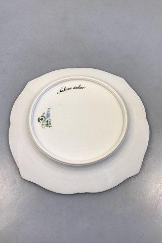 Royal Copenhagen Blue Fish Plate with Gold No 1212/3002.