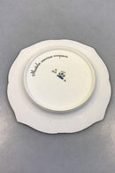 Royal Copenhagen Blue Fish Plate with Gold No 1212/3002.