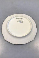 Royal Copenhagen Blå Fisketallerken med Guld No 1212/3002.