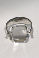 Georg Jensen Sterling Sølv Armring No 203 med Rutil Quartz Torun