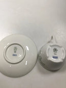 Royal Copenhagen Hotelporcelæn dekoreret med vilde planter Kaffekop og underkop No 9600