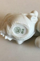 Bing & Grondahl Blanc de Chine Figurine of Child with seashell No 2315