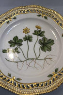 Royal Copenhagen Flora Danica Lunch Teller Nr. 20/3554 mit durchbrochenem Rand.
