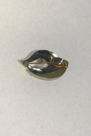 Bernhard Hertz 14K Gold Brosche mit Perle