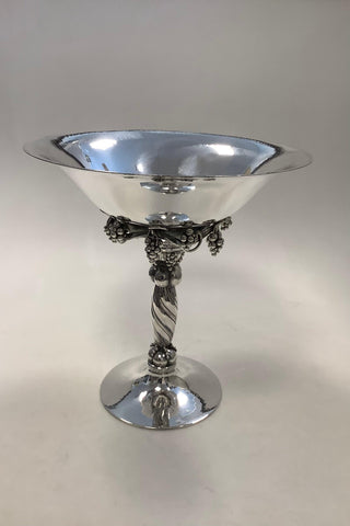Georg Jensen Sterling Sølv Stor Drueopsats / Drueskål No. 264 A