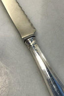 W&S Sørensen Dobbeltriflet Sølv Brødkniv