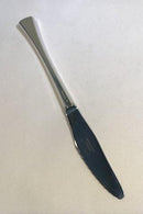 Hans Hansen Kristine Sterling Silver Dinner Knife (serrated  blade)