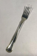 W&S Sørensen Silber Doppelrippe Tafelgabel