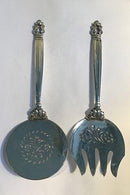 Georg Jensen Silber King Pie Servier-Set Nr. 205/205B (2)