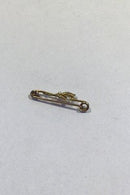 Gold Brooch with Pearls