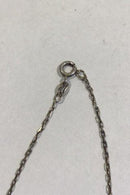 隆德纯银珍珠吊坠项链