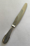 Georg Jensen Sterling Silver Beaded Luncheon Knife No 023