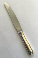 Georg Jensen Sterling Silber Lunchmesser mit doppeltem Wellenschliff Nr. 023 (kurzer Griff)