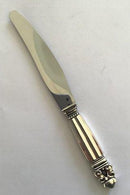 Georg Jensen Sterling Sølv Konge Frokostkniv No 023