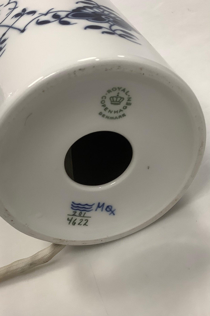 Royal Copenhagen Musselmalet Riflet Bordlampe No 201 / 4622