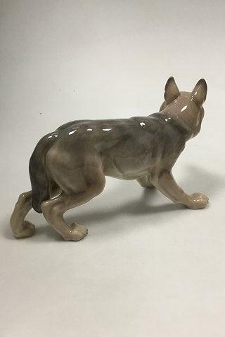 Bing og Grøndahl Figur - Stående Ulv No. 1917