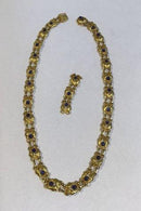 Georg Jensen 18K Guld Halskæde med Safirer No 249