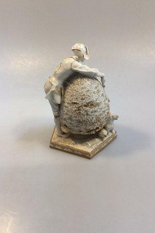 Bing og Grøndahl B&G Mand klipper buxbom figur No 8039