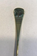 Odd Fellow (IOOF) Sølv Forgylt Loge Ske