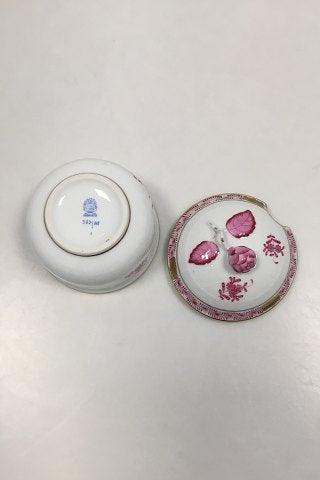 Herend Hungary Apponyi Purpur Marmeladekrukke No 373