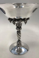 Georg Jensen Sterling Silber Großer Traubenaufsatz / Traubenschale Nr. 264 A