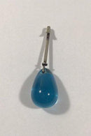 "Georg Jensen" Vivianna Torun Bülow-Hübe Sølv Vedhæng Eget Værksted Unika