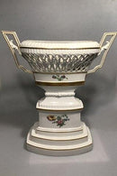 皇家哥本哈根Flora Danica Pearlware白色花瓶No 12358