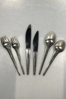 Georg Jensen Caravel Sterling Sølv Bestik til 12 Pers (72 dele)