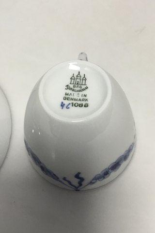 Bing & Grøndahl Empire Kaffekop og underkop No 108B