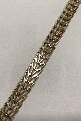 Georg Jensen & Wendel 18K Guld Armlænke No 8