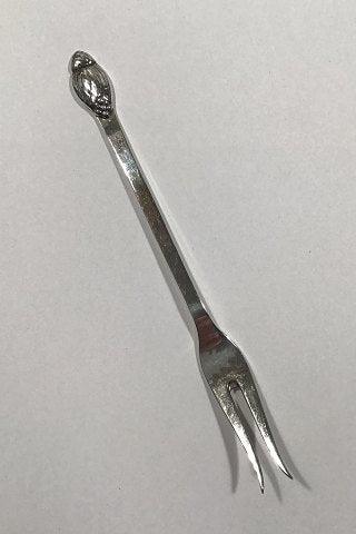 Evald Nielsen Sølv No 6 Pålægsgaffel