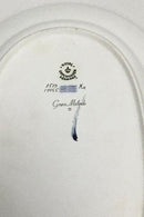 ロイヤルコペンハーゲン緑の旋律。楕円形の皿。