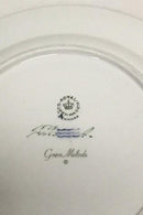 Royal Copenhagen Grøn Melodi Frokosttallerken No. 14063