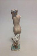 Royal Copenhagen Gerhard Henning overglaze Figurine by Gerhard Henning Bathing Girl No 2428