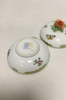 Herend Queen Victoria grøn Sukkerskål no 7605/VBA