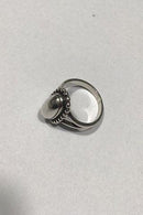 ジョージ ジェンセン スターリング シルバー リング No9 シルバーストーン付き