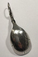Georg Jensen Sterling Silber Ornamentaler Servierlöffel Nr. 21