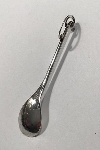 Georg Jensen Sterling Sølv Ornamental Mocca ske No 47