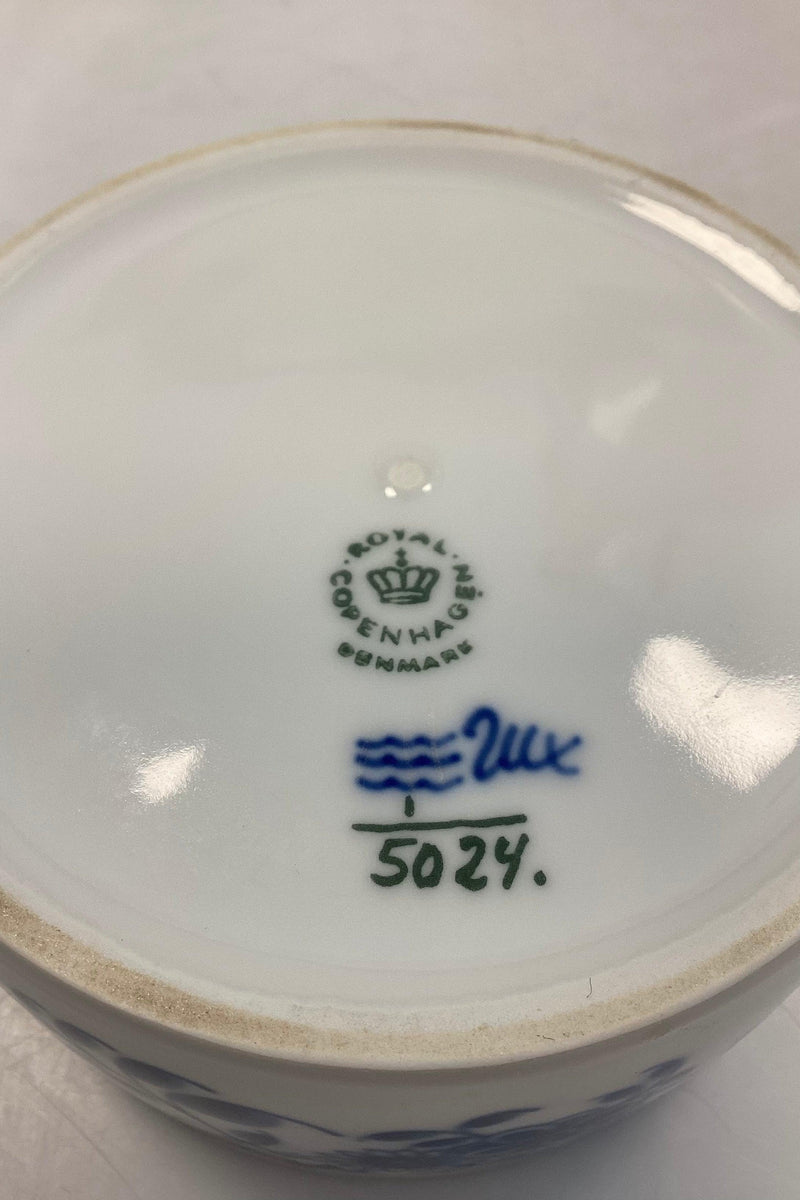 Royal Copenhagen Musselmalet Riflet Lågkrukke / Bonbonniere No 5024