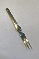 Georg Jensen Sterling Sølv Agave Pålægsgaffel No 144
