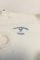 Porcelaine de Paris, France. Triangular Bonbonniere, marked Tony Limoges