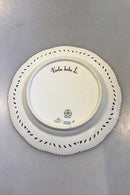 Royal Copenhagen Flora Danica Mittagsteller Nr. 20/3554 mit durchbrochenem Rand