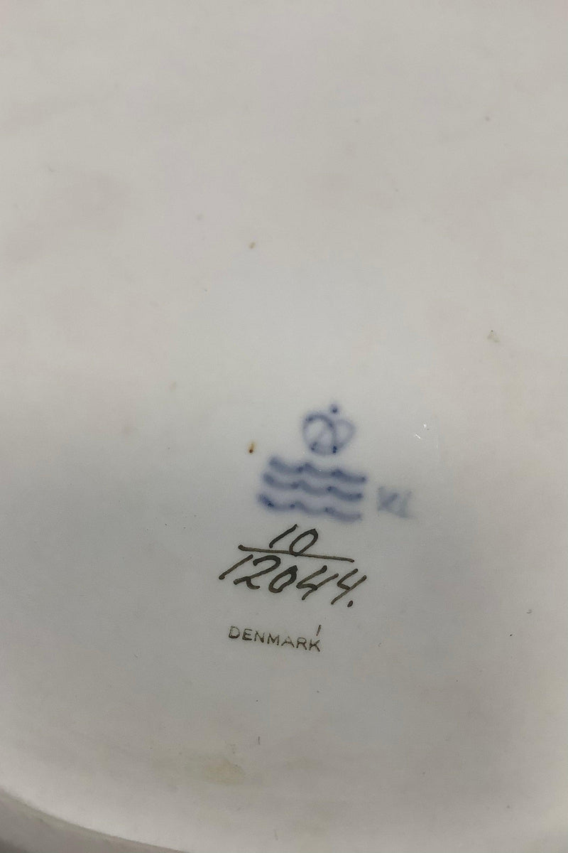 Royal Copenhagen Juliane Marie Stort Ovalt Serveringsfad med Håndtag No 12044