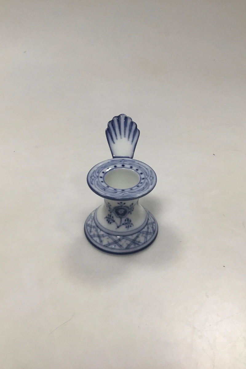 Royal Copenhagen Musselmalet Riflet Lille kammerlysestage No 368