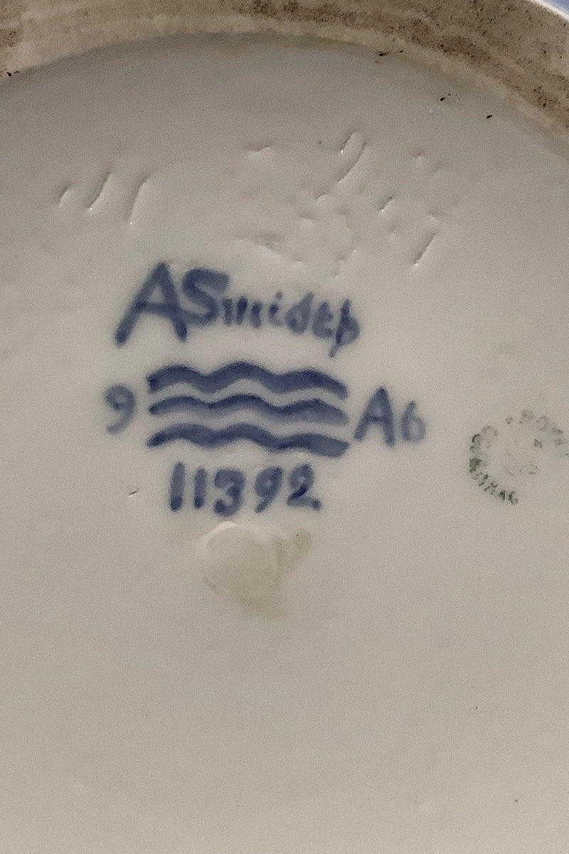 Royal Copenhagen Art Nouveau Unika Vase af Anna Smith fra September 1913 No 11392