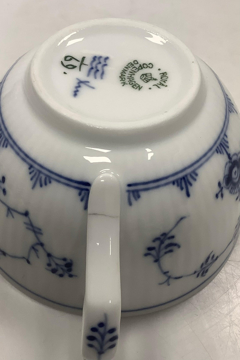 Royal Copenhagen Musselmalet Riflet Stor Kop No 69